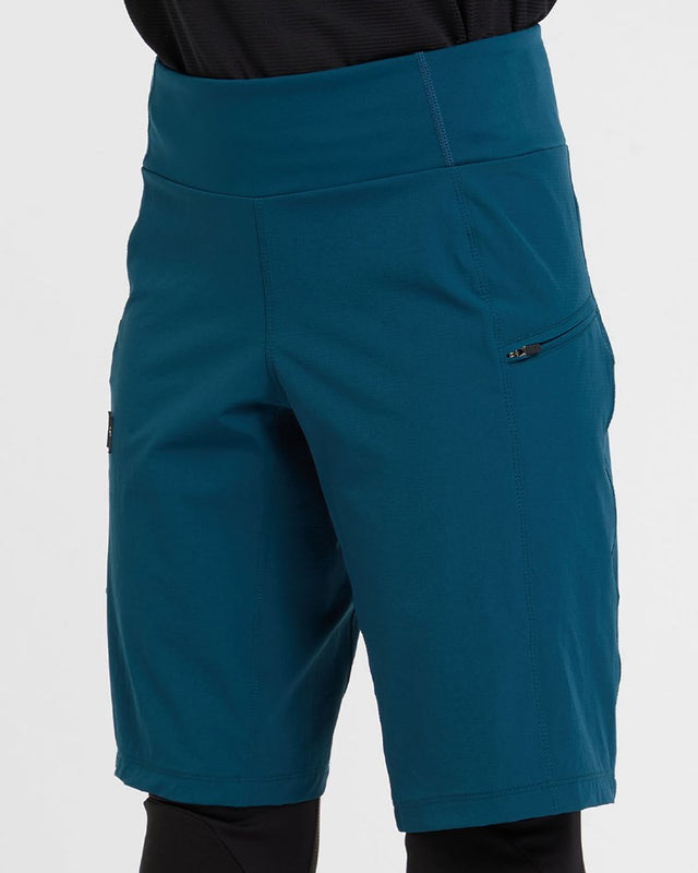 Womens Trail shorts | Moroccan Blue